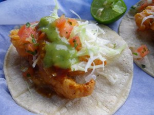 Fish taco.